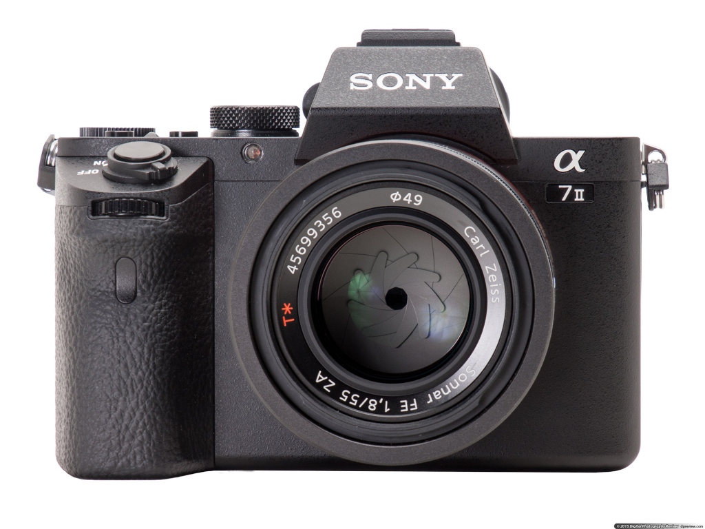 Sony Alpha A7 II - Front view