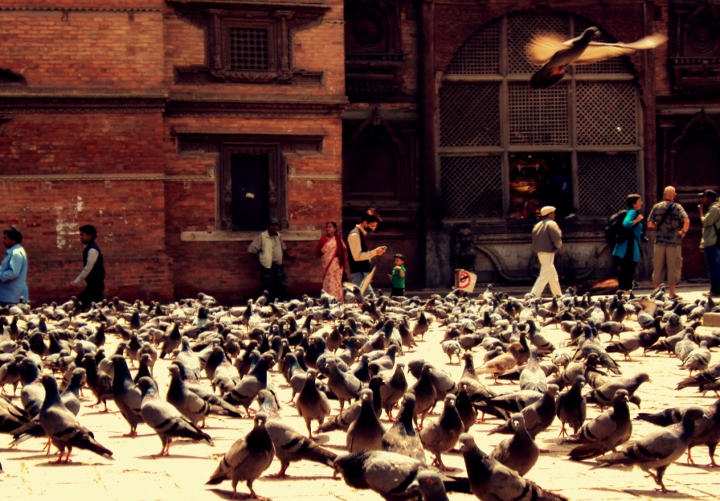 Ancient fortress in Kathmandu