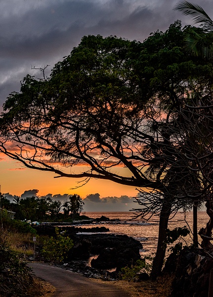 Manini High Surf Sunset