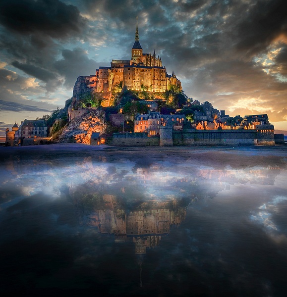 Mont St Michel, Normandy France