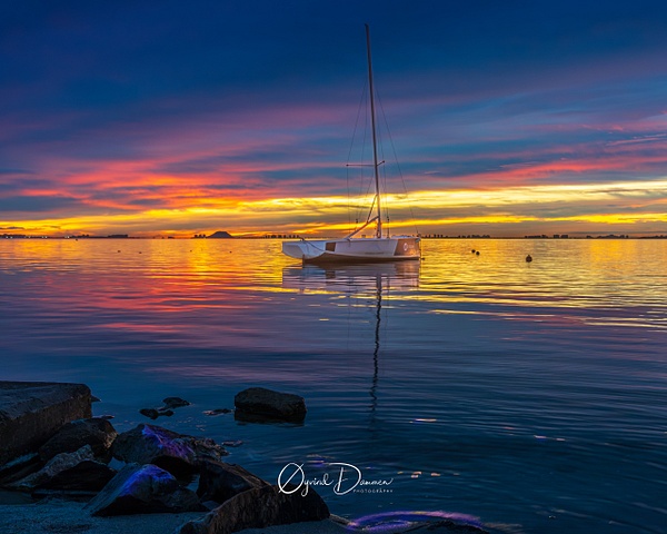 Sailboat at Sunrise