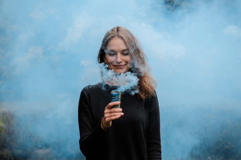 Smoke Bomb Photography