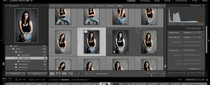 Portrait Photography: My Photography Workflow